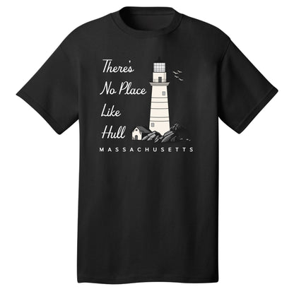 There's No Place Like Hull - Kids Cotton T-Shirts - Hull, MA