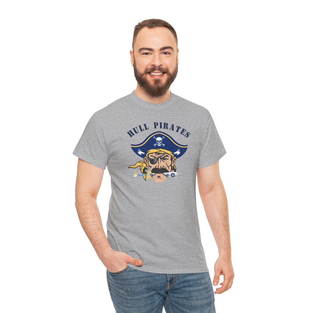 Hull Pirates - Adult Cotton T-Shirt, Optional Name/Number Personalization