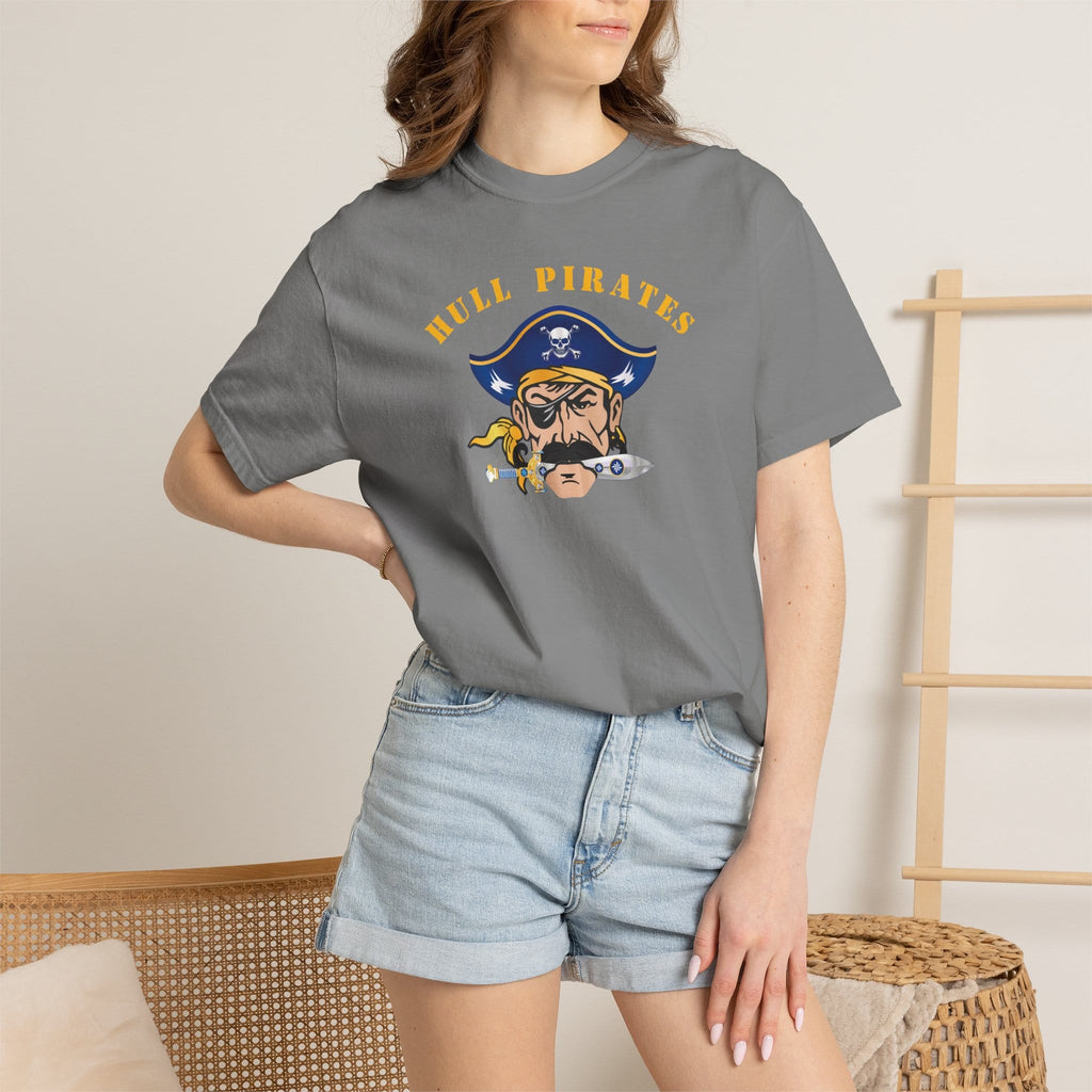 Hull Pirates - Adult Cotton T-Shirt - Comfort Colors Brand