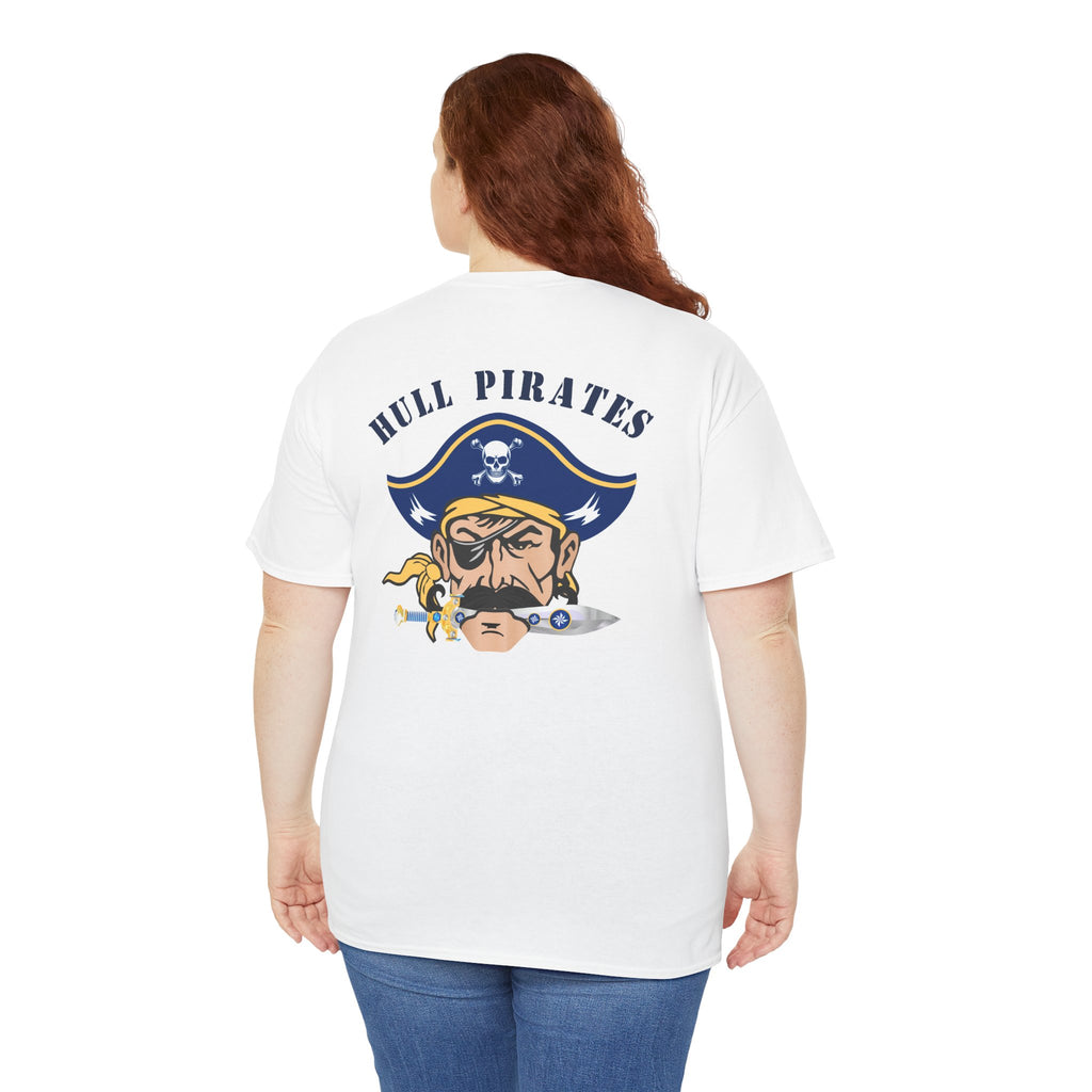 Hull High School - Hull Pirates - Adult Cotton T-Shirt