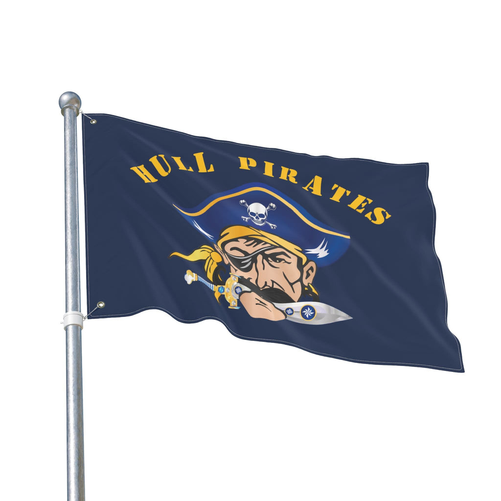 Hull Pirates Double-Sided Outdoor Flag