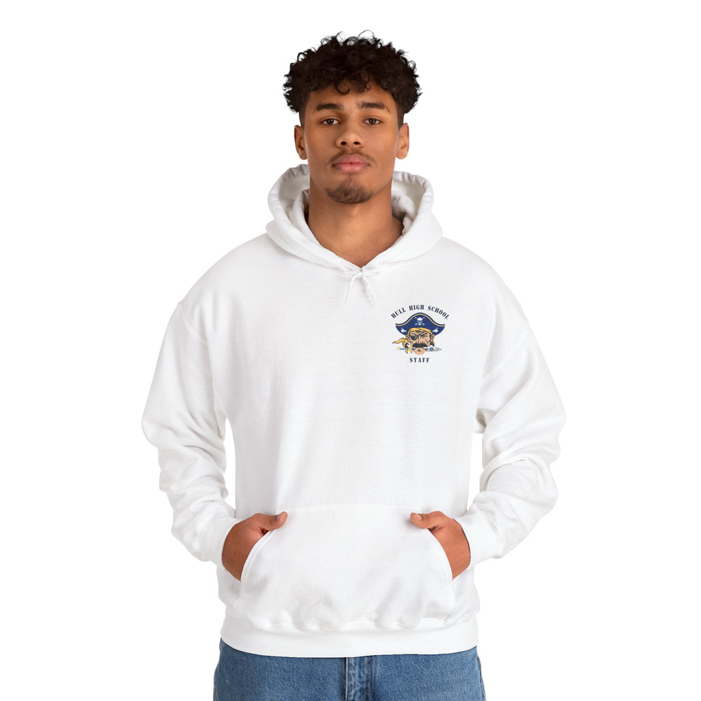Hull High School - Hull Pirates - Adult Fleece Pullover Hoodie