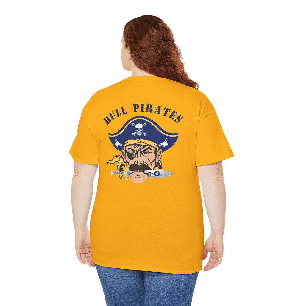 Hull High School - Hull Pirates - Adult Cotton T-Shirt