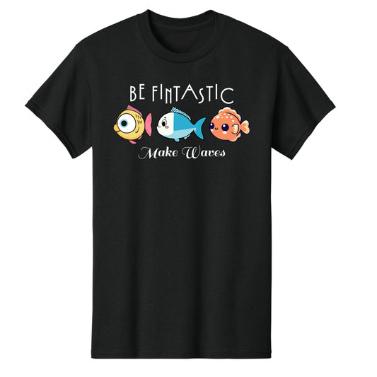 BE FINTASTIC – Adult Cotton T-Shirt