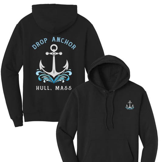 Drop Anchor – Adult Fleece Hoodie - Hull, MA
