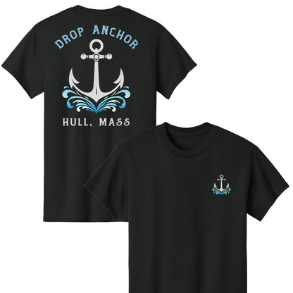 Drop Anchor – Adult Cotton T-Shirt - Hull MA
