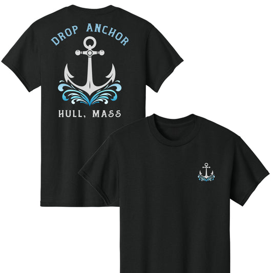 Drop Anchor – Adult Cotton T-Shirt - Hull MA