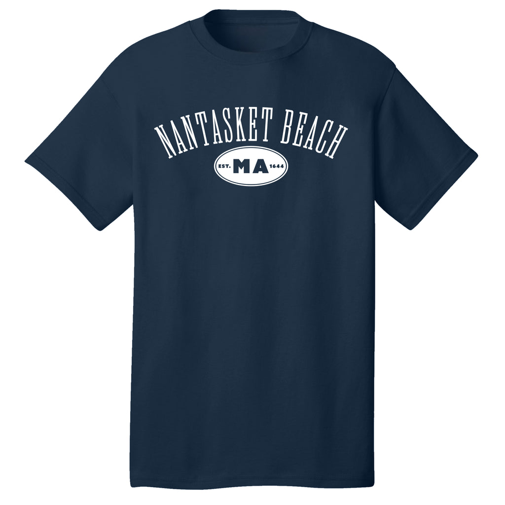 Nantasket Beach Heritage Design - Kids Cotton T-Shirts - Hull, MA