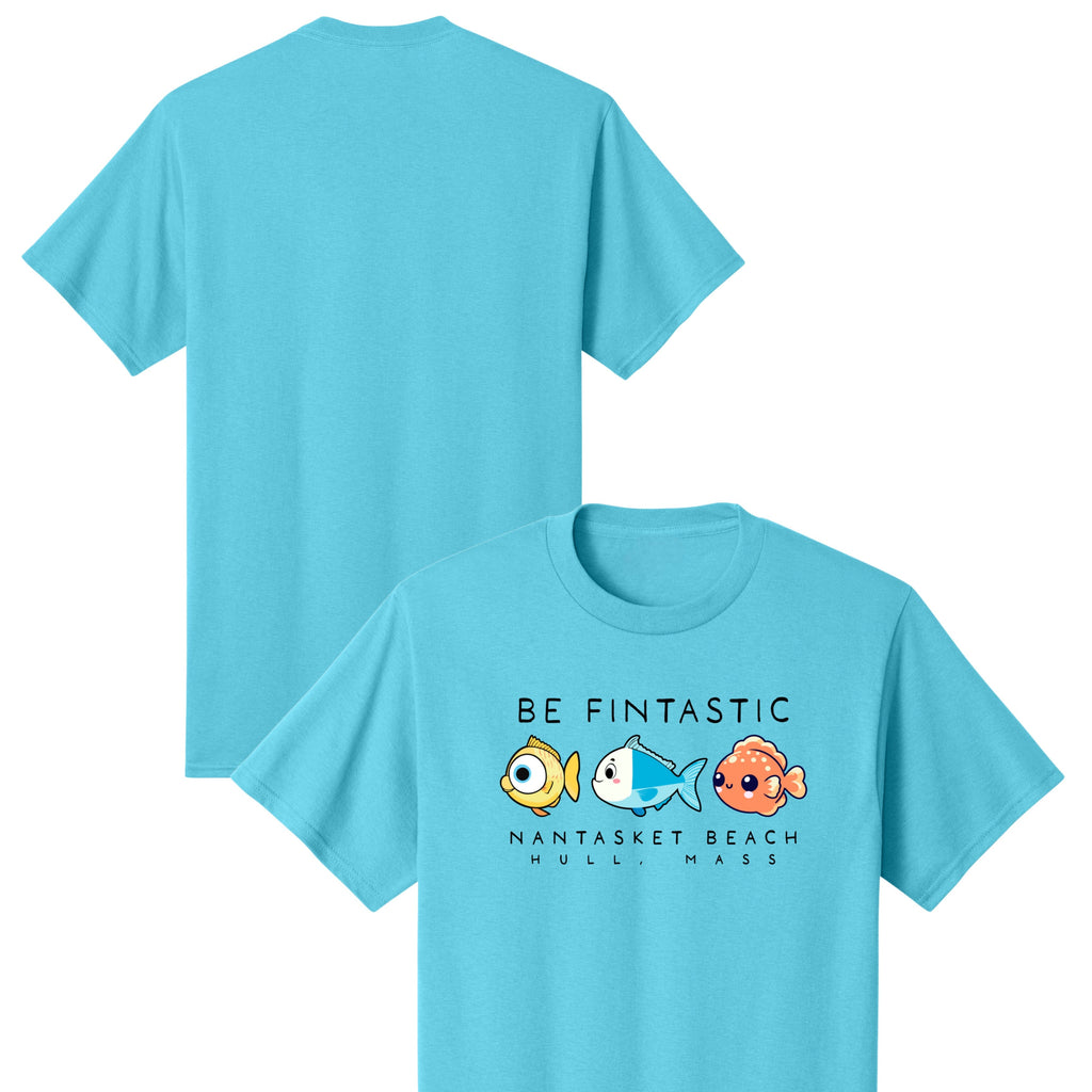 Nantasket Beach - Be Fintastic – Kids 100% Cotton Tee