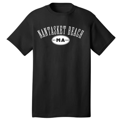 Nantasket Beach Heritage Design - Kids Cotton T-Shirts - Hull, MA