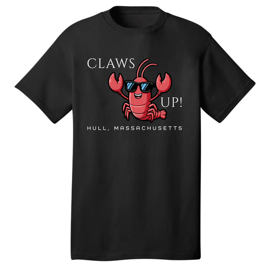 CLAWS UP! - Kids Cotton T-Shirts - Hull, MA