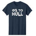 Go To Hull Distressed Map T-Shirt – Funny Massachusetts Tee
