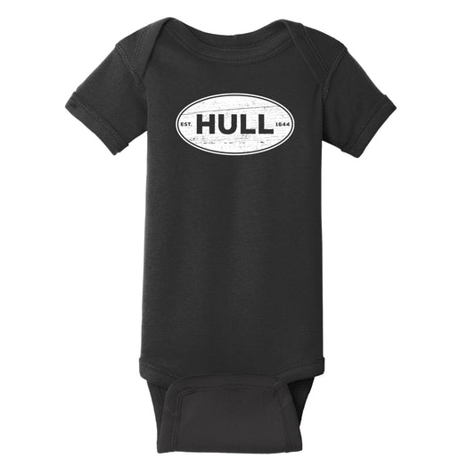 Hull MA Infant Onesie – Classic Comfort in Navy or Black