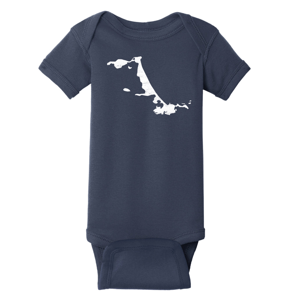 Hull, Massachusetts Map  -  100% Cotton Infant Onesie - Hull, MA