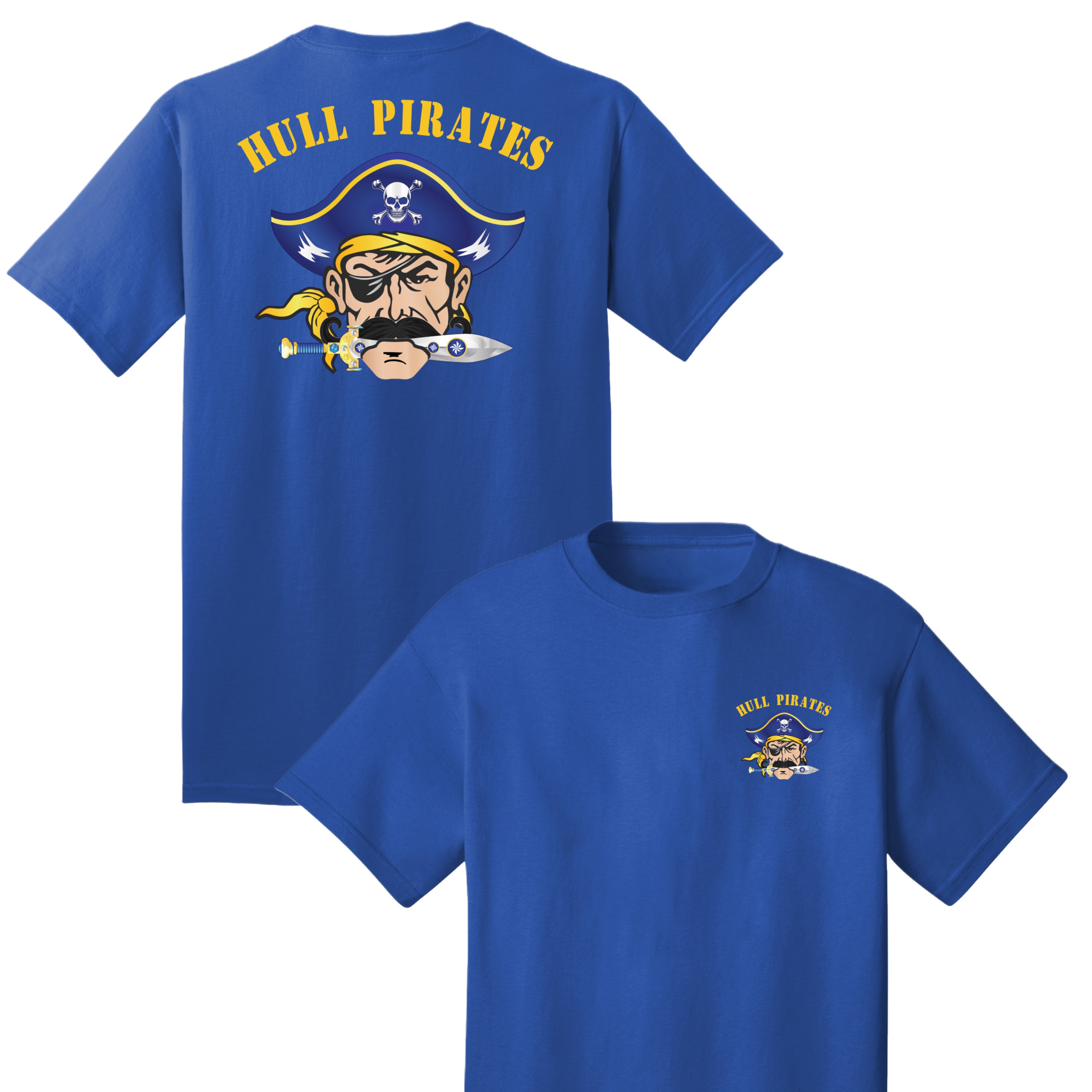 Hull Pirates - 100% Adult Cotton Tee