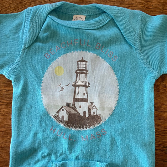 Hull Lighthouse, Infant Cotton Onesie