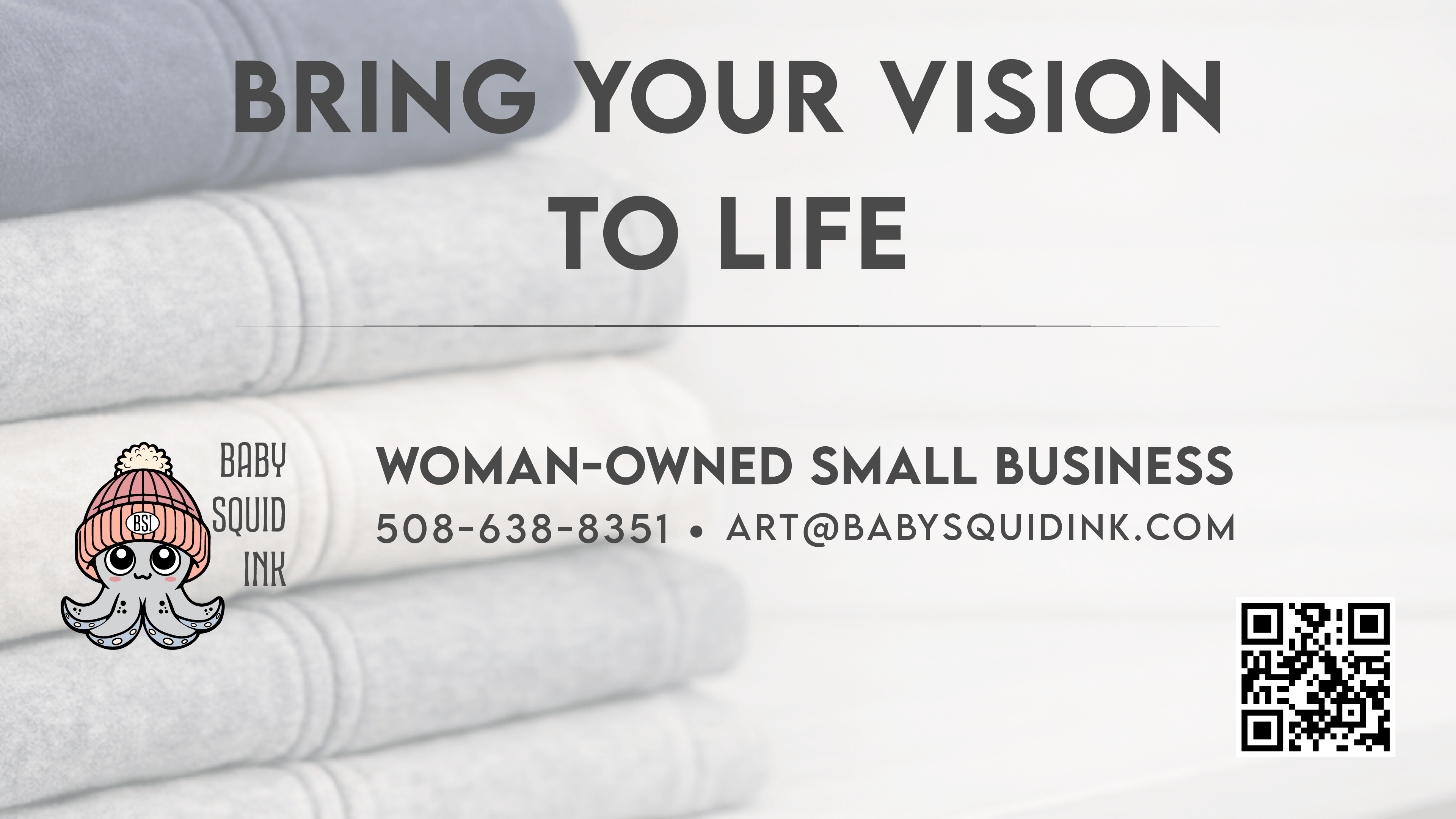 Request a Quote – Baby Squid Ink