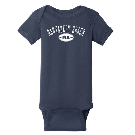 Nantasket Beach - 100% Cotton Infant Onesie - Hull, MA