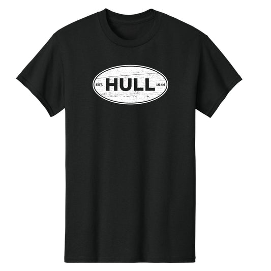 Vintage Hull Established 1644 Adult T-Shirt – 100% Cotton, Sizes S-3X  
