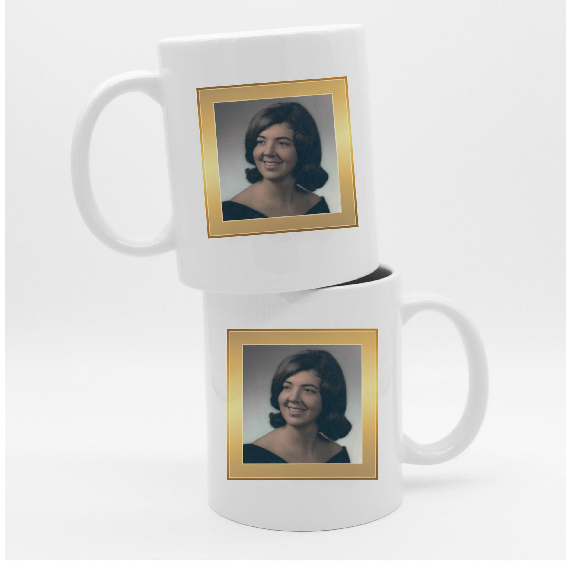 Add Your Photo, 15oz Ceramic Mug - Baby Squid Ink