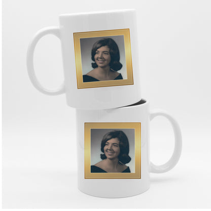 Add Your Photo, 15oz Ceramic Mug - Baby Squid Ink