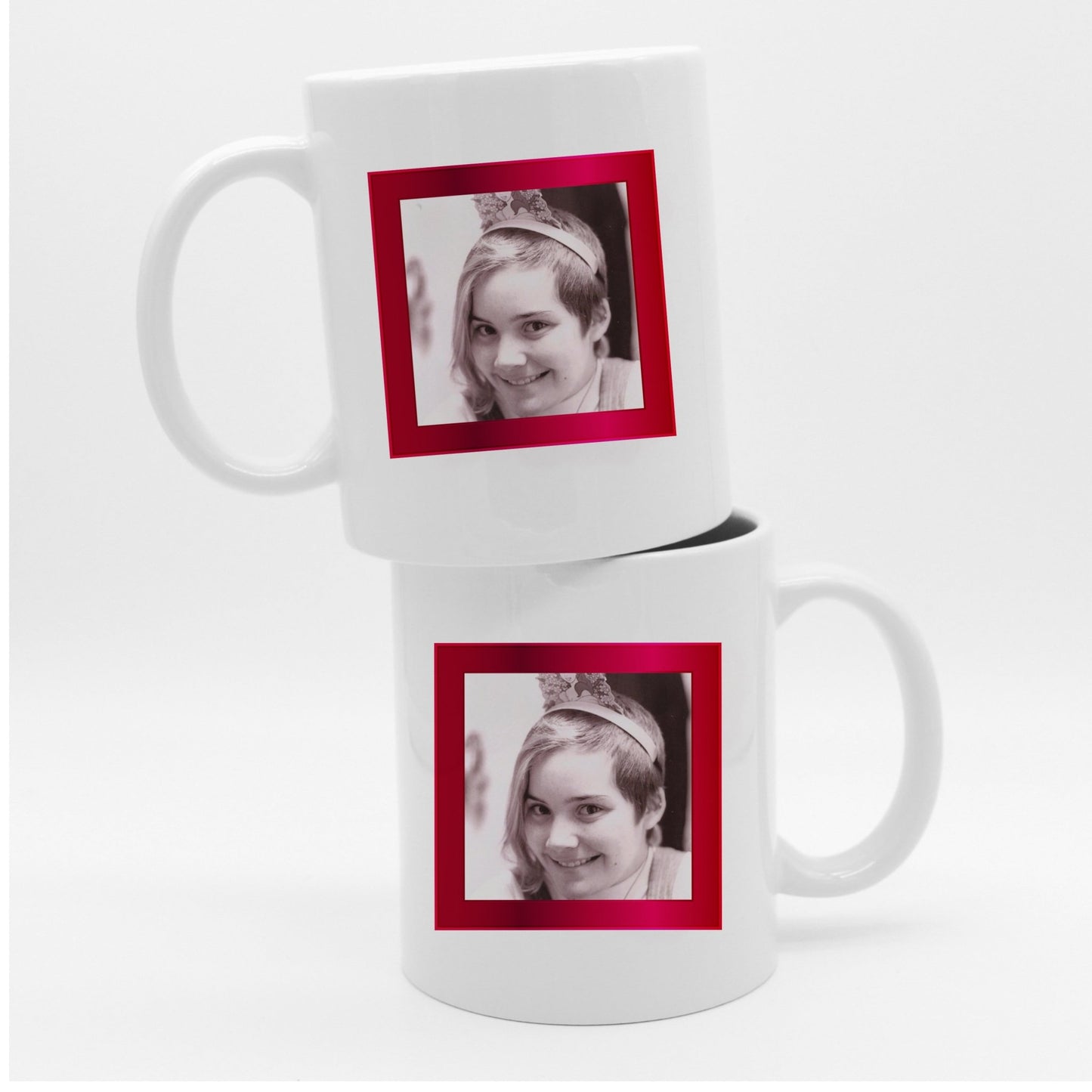Add Your Photo, 15oz Ceramic Mug - Baby Squid Ink