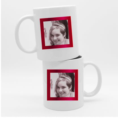 Add Your Photo, 15oz Ceramic Mug - Baby Squid Ink