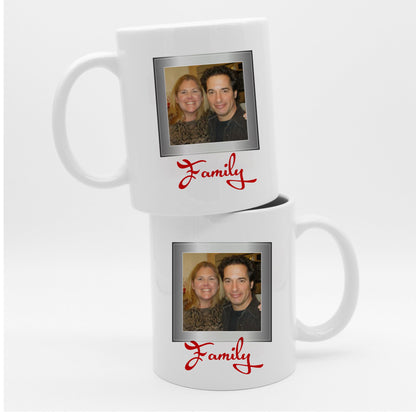 Add Your Photo, 15oz Ceramic Mug - Baby Squid Ink