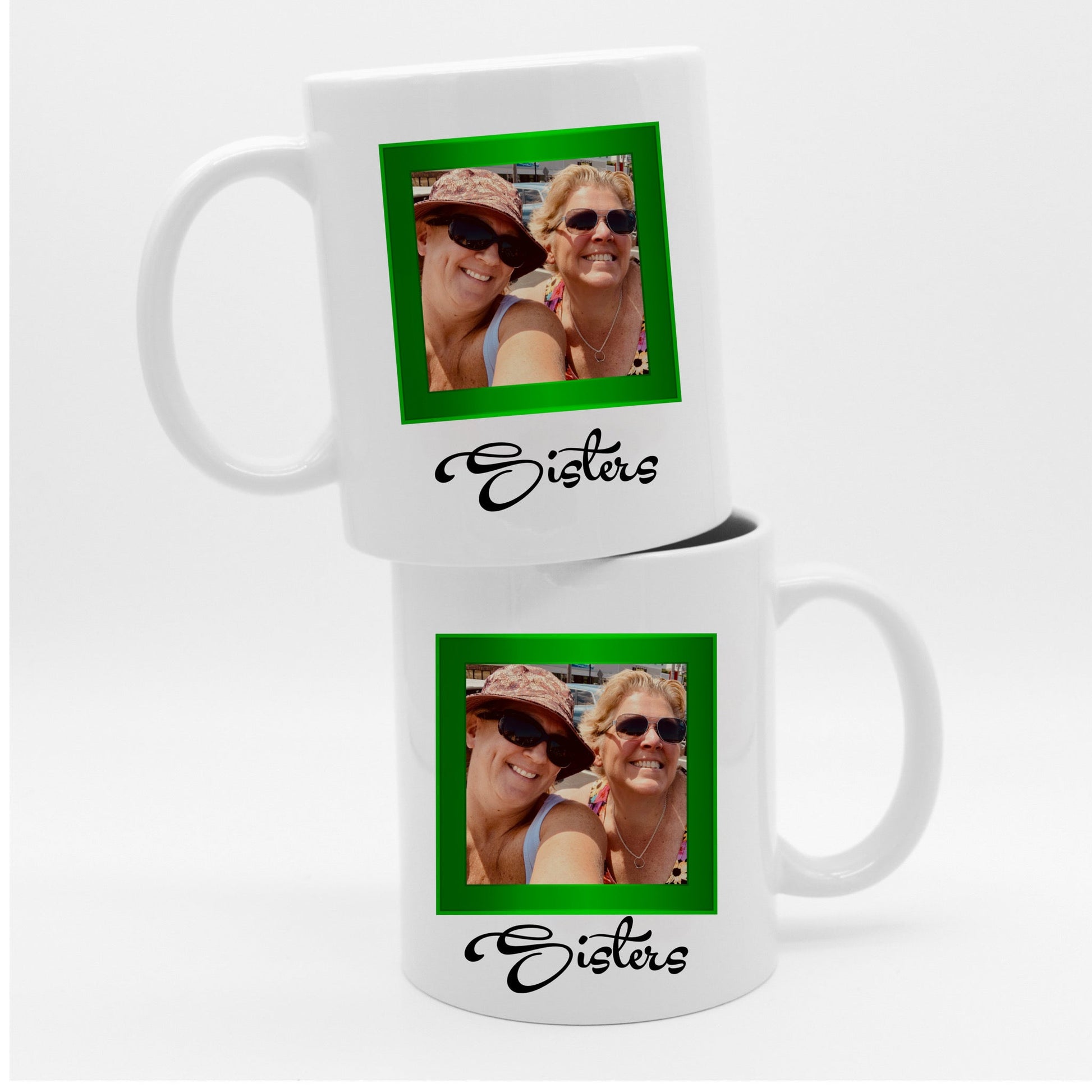 Add Your Photo, 15oz Ceramic Mug - Baby Squid Ink
