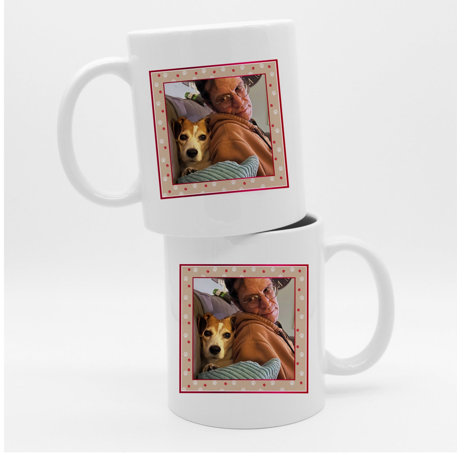Add Your Photo, 15oz Ceramic Mug - Baby Squid Ink