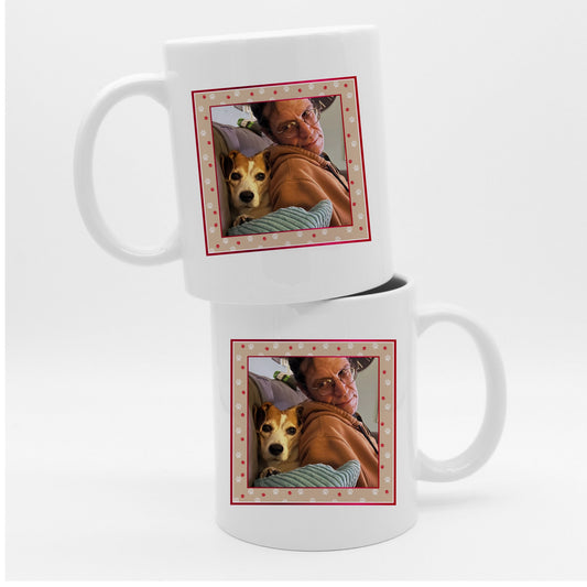 Add Your Photo, 15oz Ceramic Mug - Baby Squid Ink