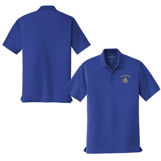 Hull High School - STAFF, UV Performance Polos - Baby Squid Ink