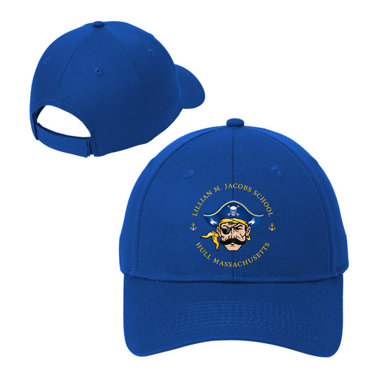 Lillian M. Jacobs School, Adult Baseball Caps - Baby Squid Ink