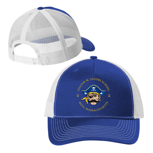 Lillian M. Jacobs School, Adult Baseball Caps - Baby Squid Ink