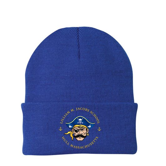 Lillian M. Jacobs School, Adult Knit Winter Hats - Baby Squid Ink