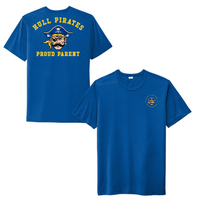 Lillian M. Jacobs School, Adult UV Performance Short Sleeve Tee - Baby Squid Ink