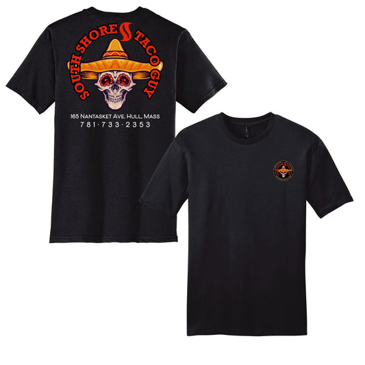 South Shore Taco, Adult Cotton Tee - Baby Squid Ink