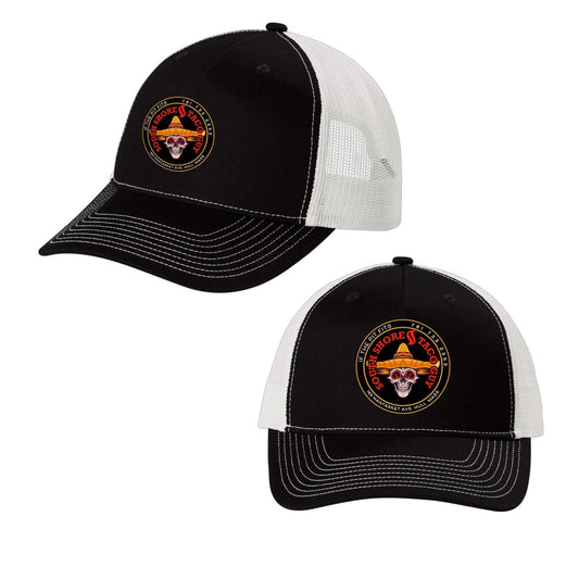 South Shore Taco, Adult Snap Back Trucker Hat - Baby Squid Ink