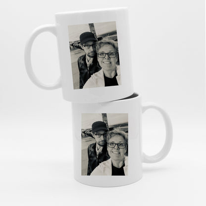 Upload Your Photo, 15oz Ceramic Mug - Baby Squid Ink